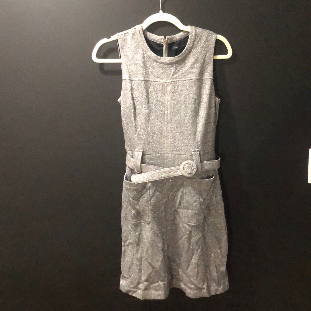 Tommy Hilfiger silver shimmer terry dress